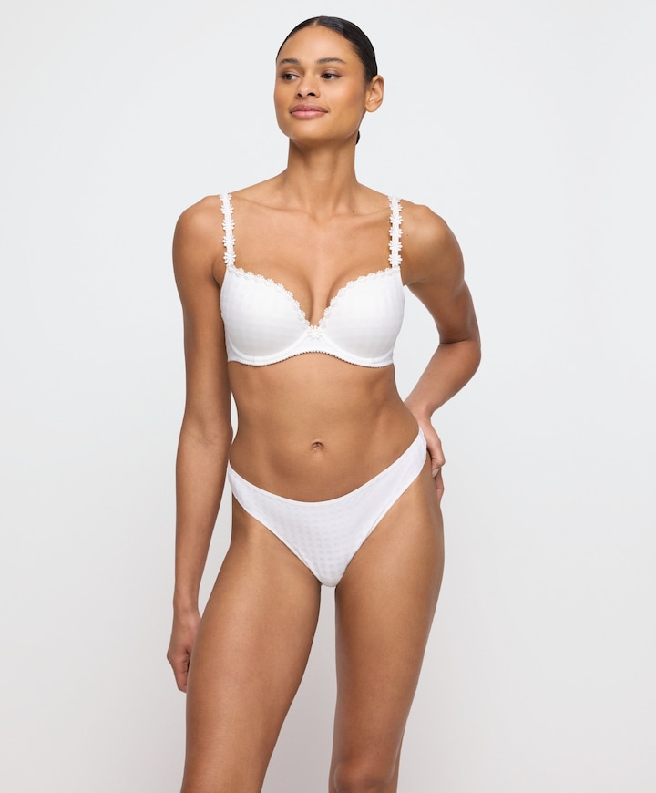 Dames string ecru