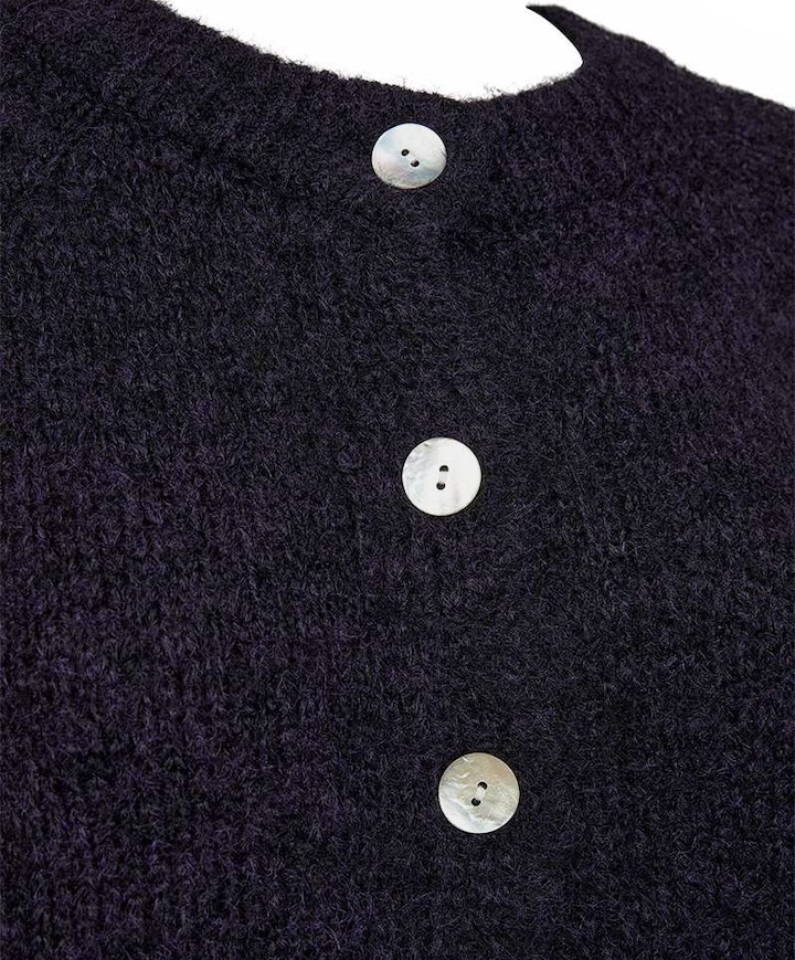 Dames vest paars