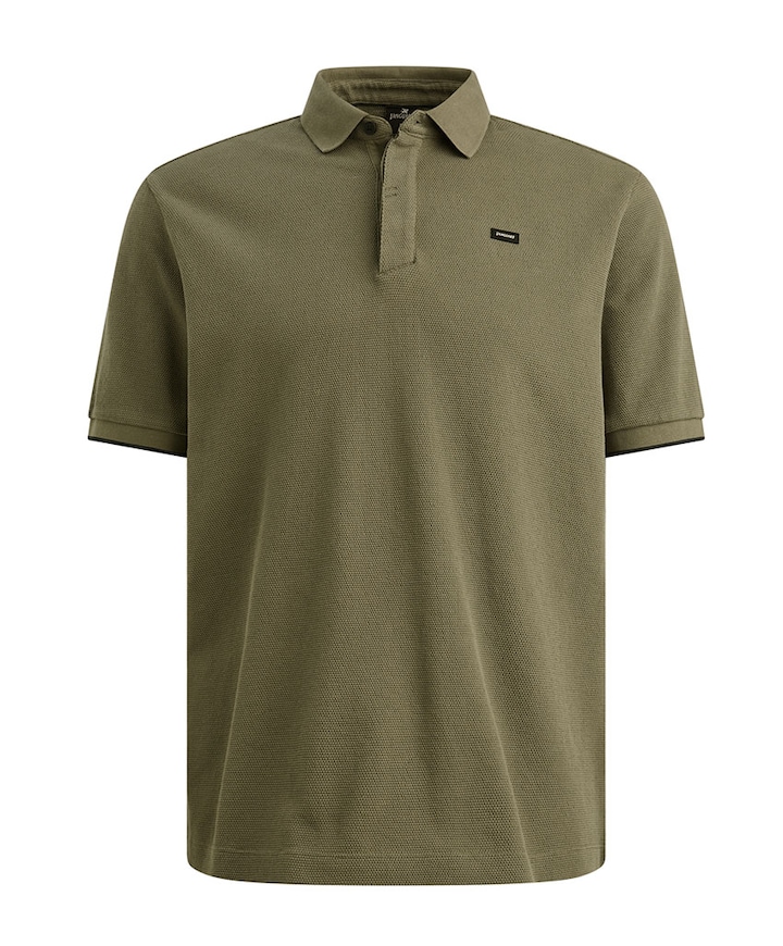 Heren polo groen