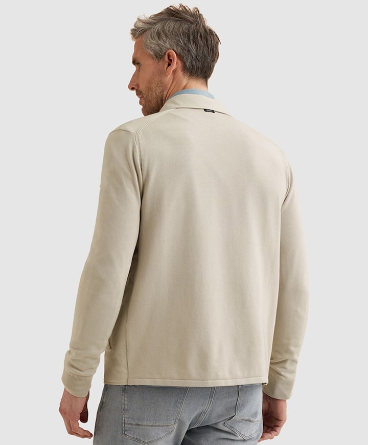 Heren vest beige