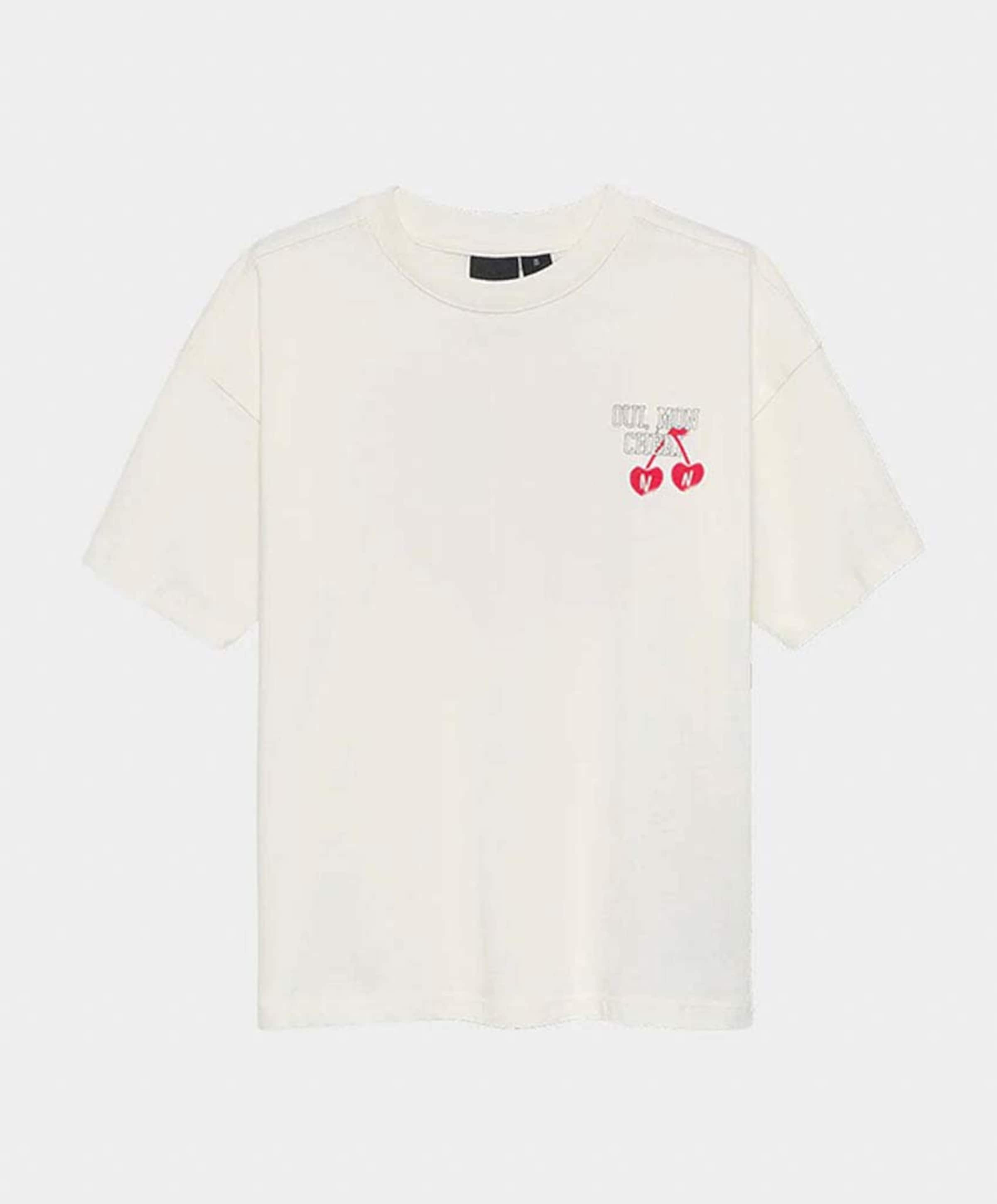 Meisjes t-shirt ecru