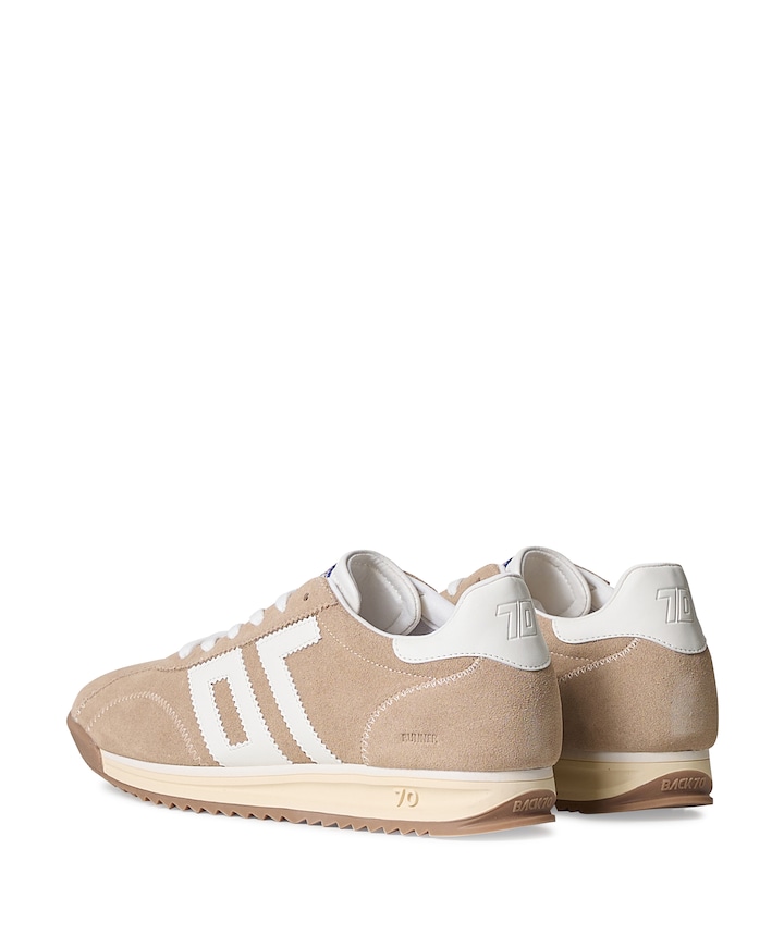 JOGGER RUNNER dames sneakers beige