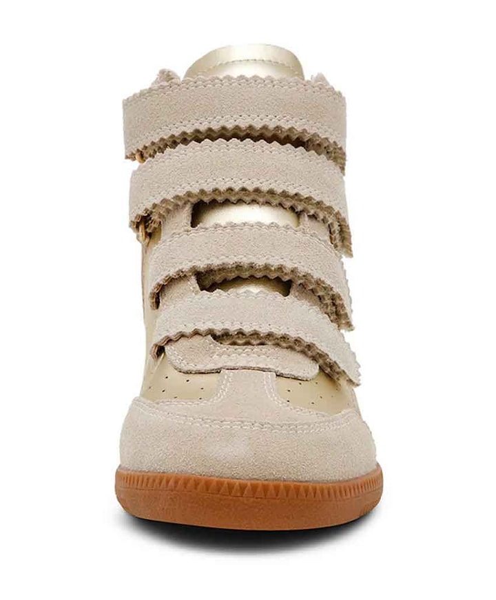 Mustang dames sneakers goud