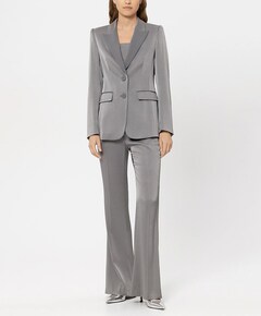 Dames blazer zilver