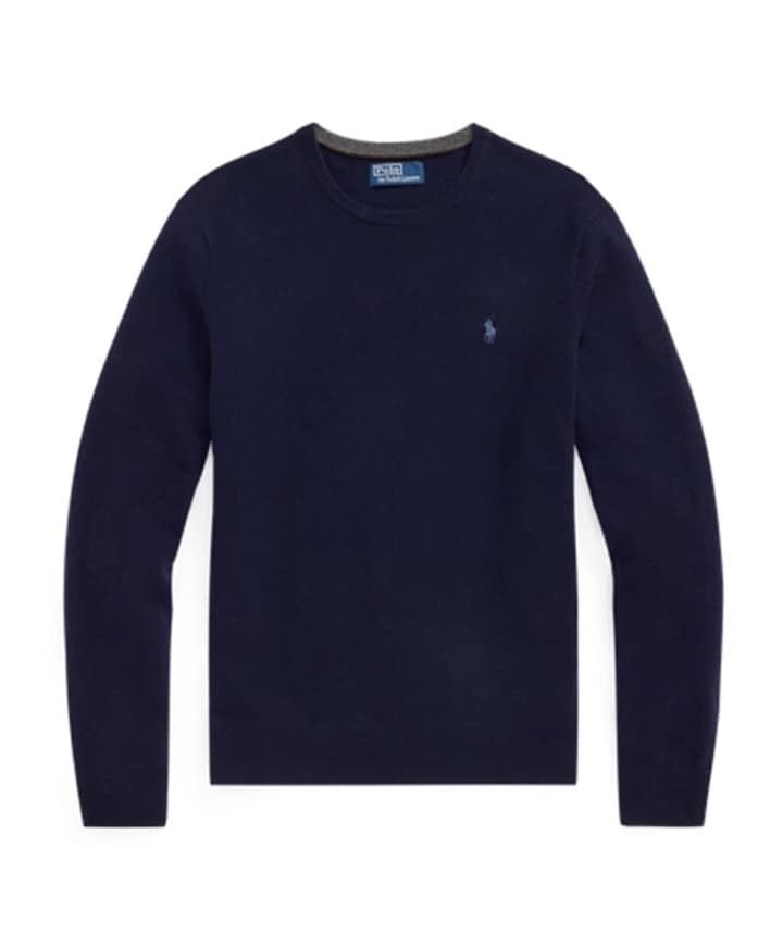 Heren trui blauw