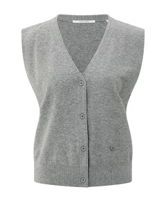 Dames gilet grijs