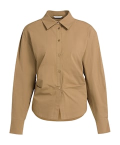 Dames blouse bruin