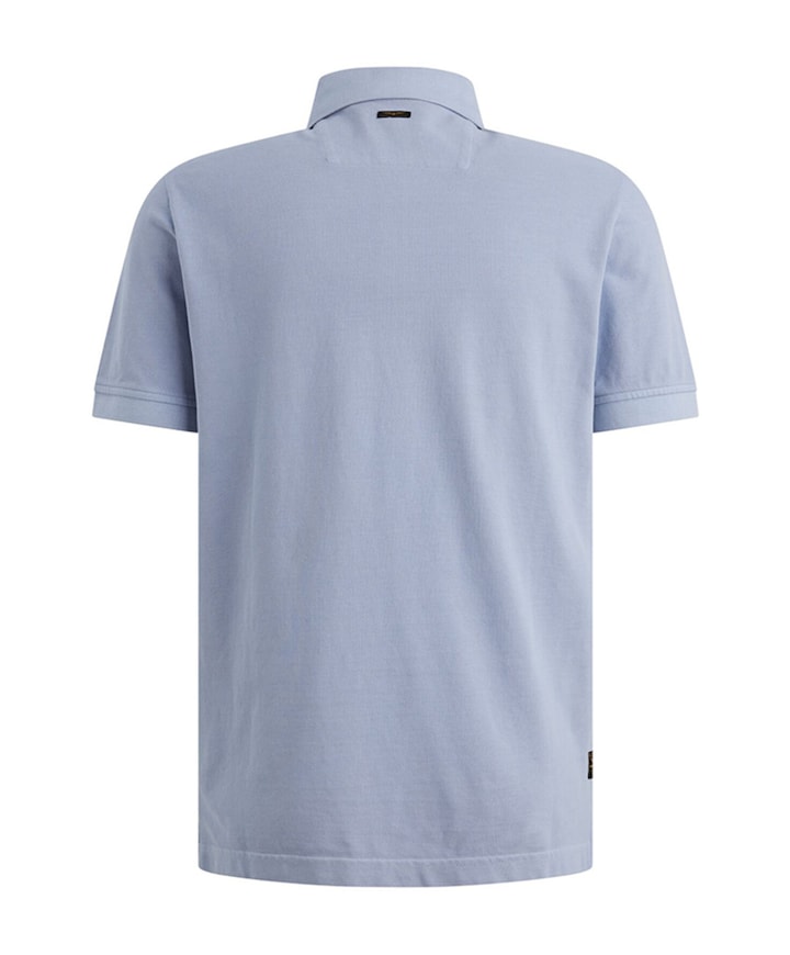 Heren polo blauw
