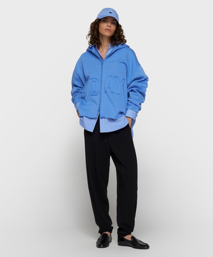 Dames vest blauw