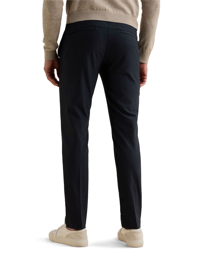 V12 CHINO TECH STRETCH heren broek blauw