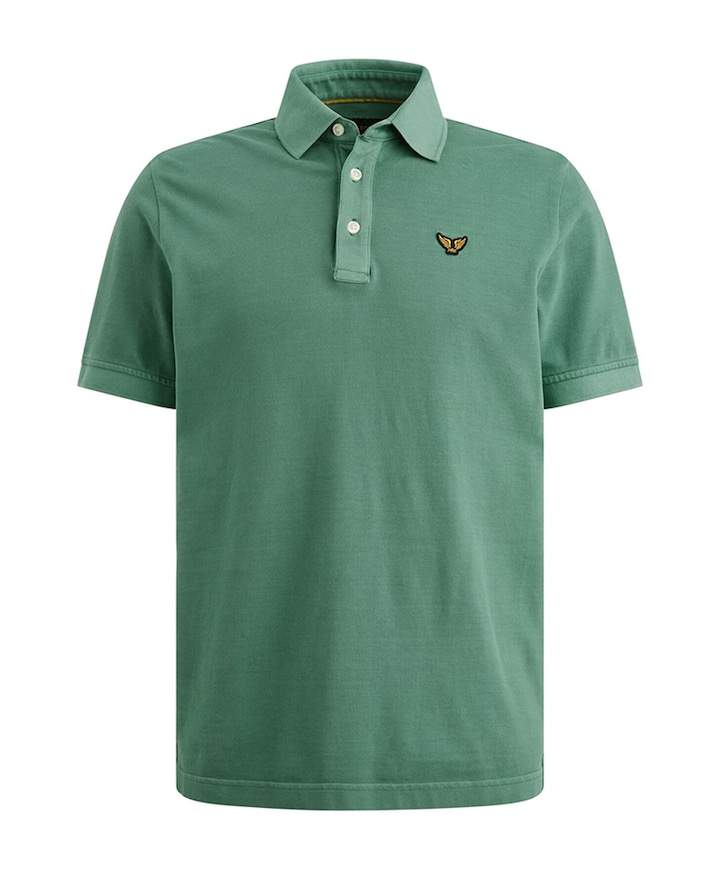 Heren polo blauw
