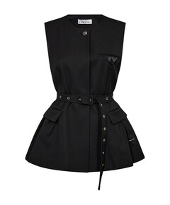 Dames gilet zwart