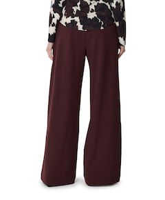 GENIVA dames broek bordeaux