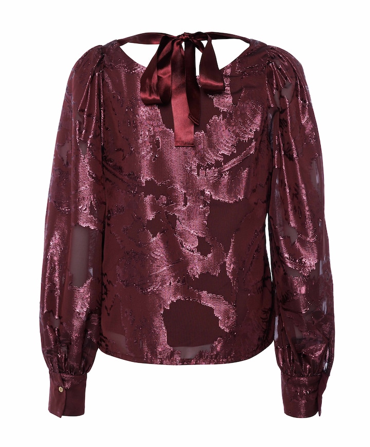 Blouse bordeaux