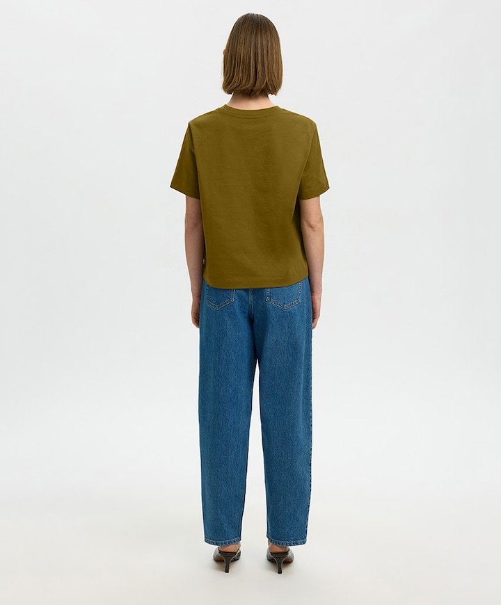 Dames T-shirt groen