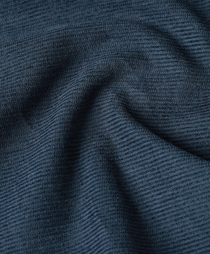 Heren overhemd lange mouw blauw