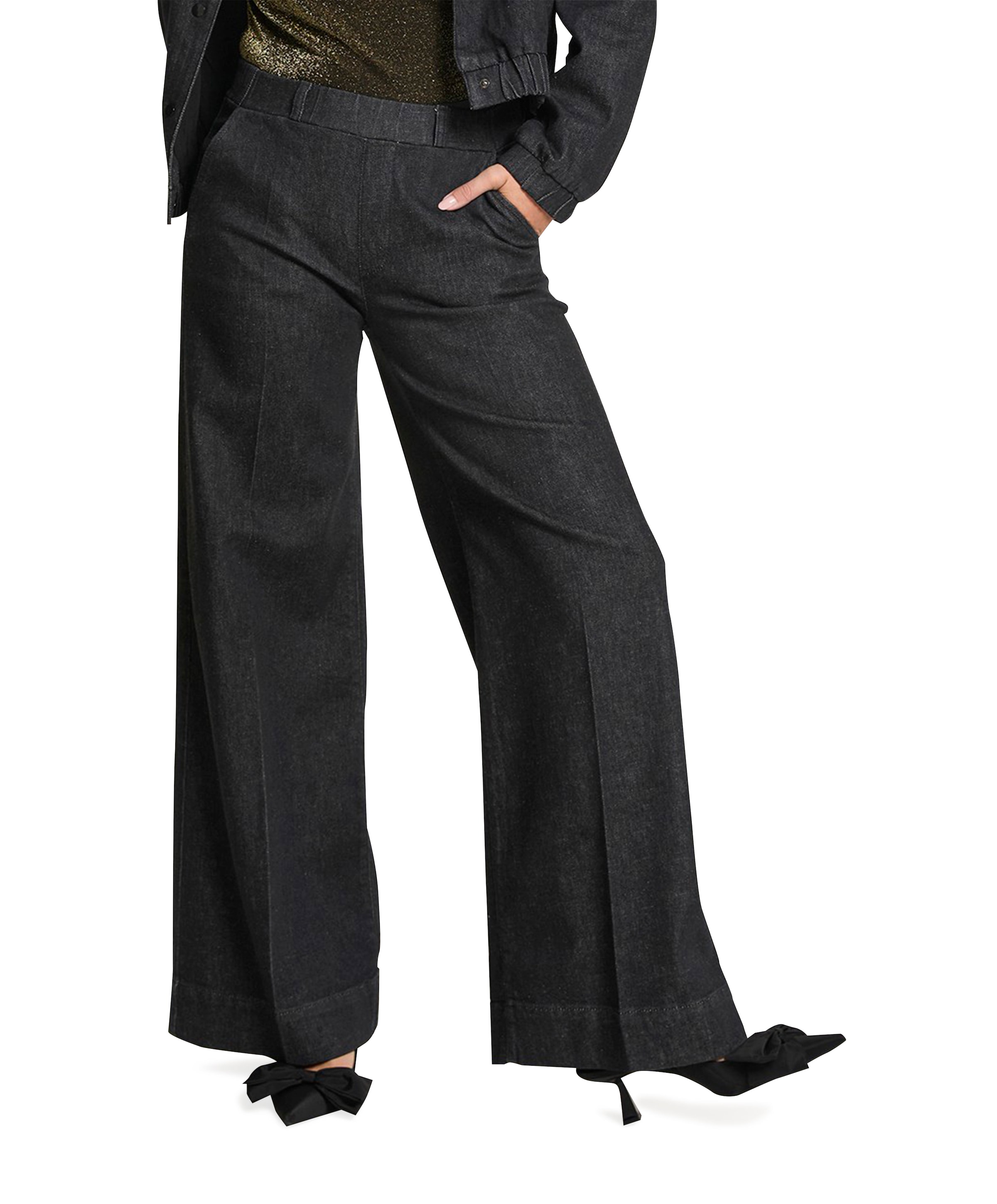 Lizzy - Daily Denims - D189 - Deep dames jeans zwart