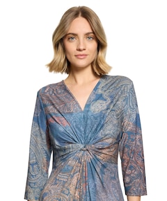 Dames jurk blauw