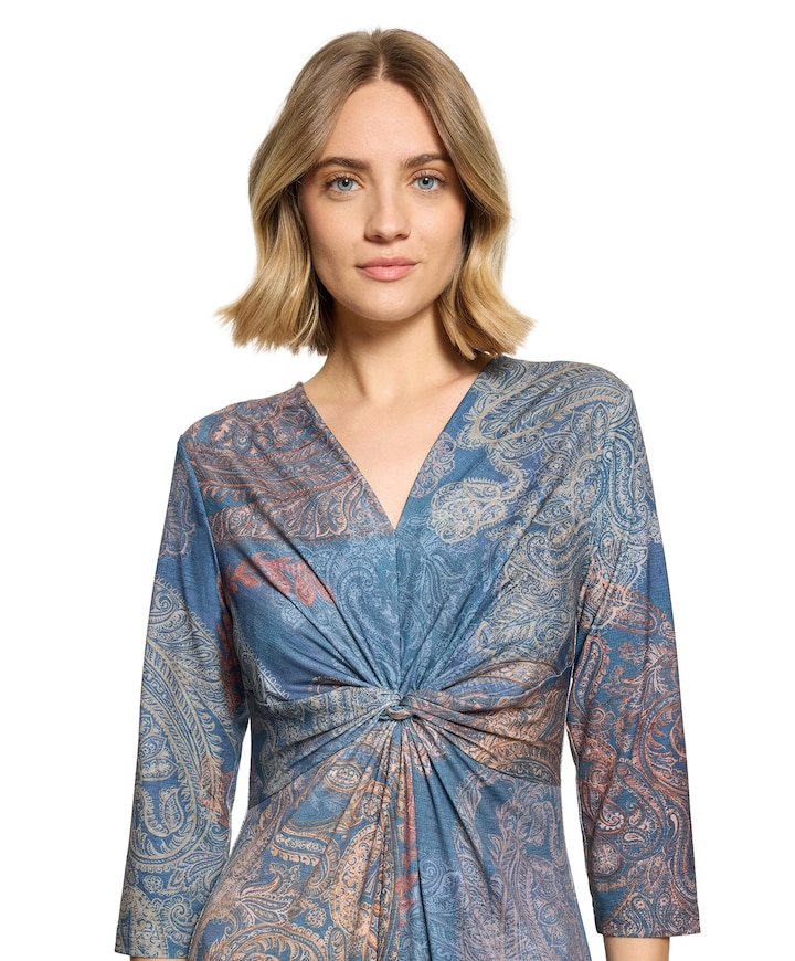 Dames jurk blauw