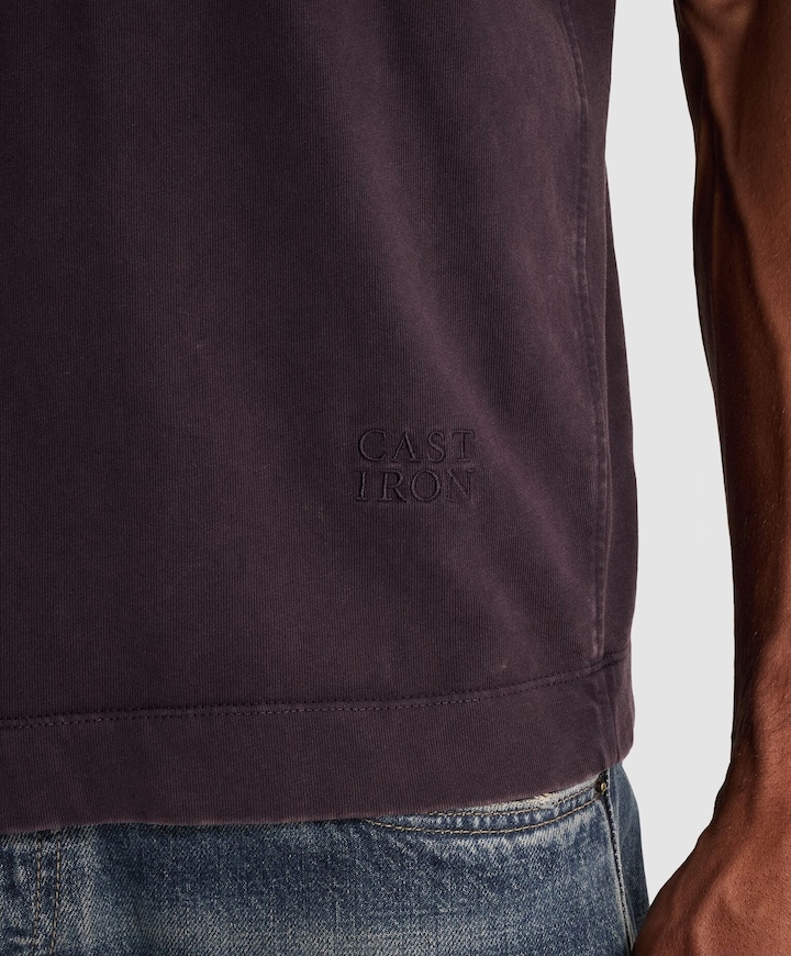 Heren T-shirt paars