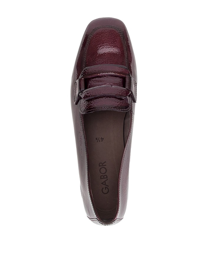 dames loafers bordeaux