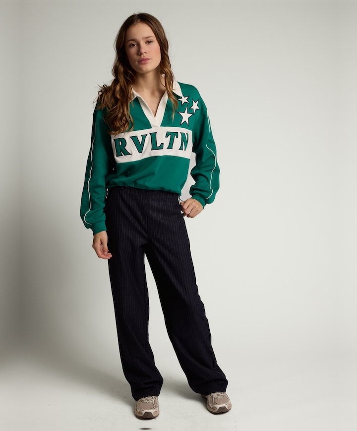 meisjes broek blauw