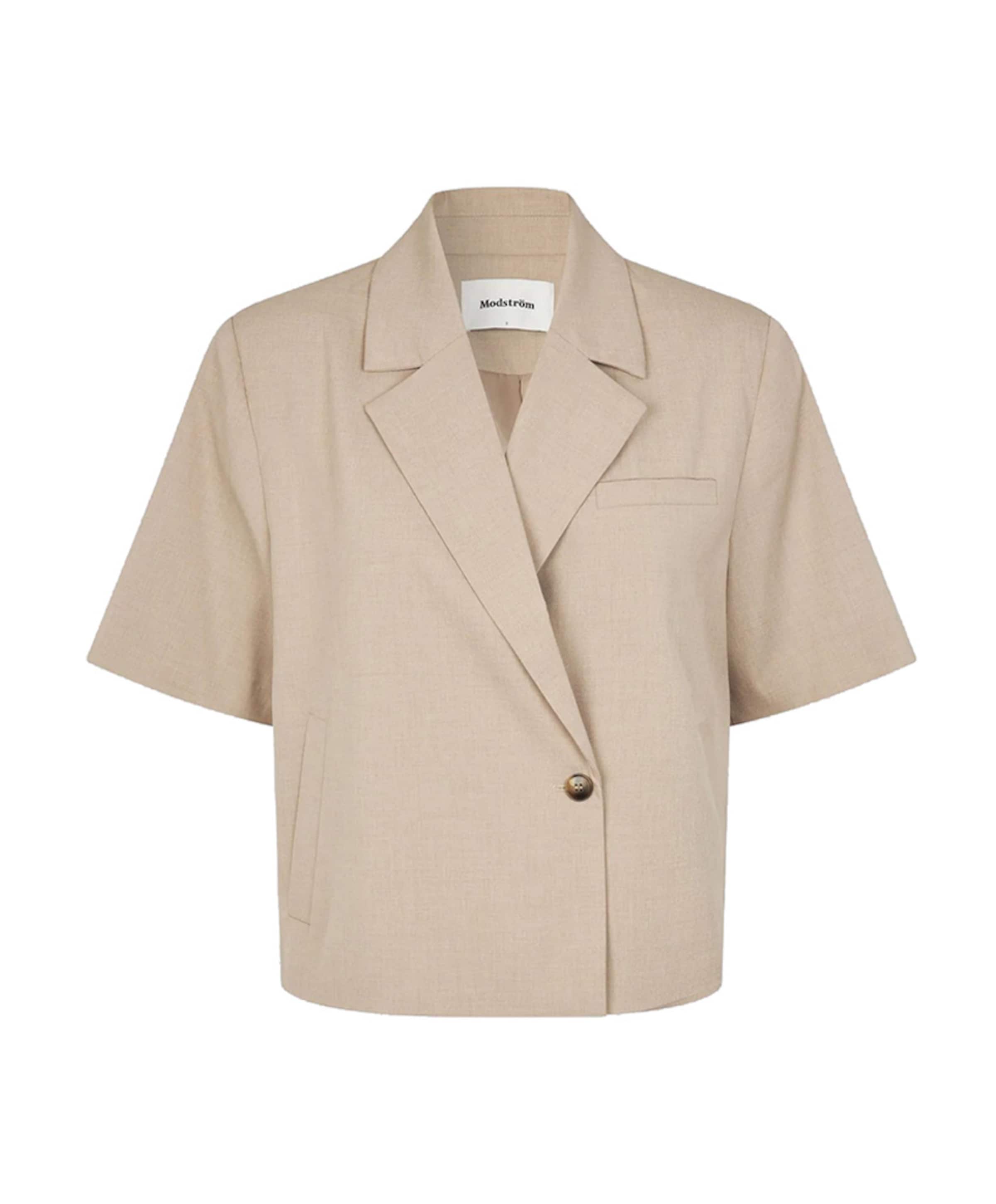 Dames blazer beige