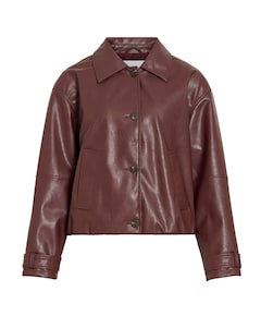 Dames jas bordeaux