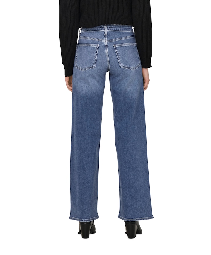 ONLMADISON BLUSH HW WIDE DNM blauw