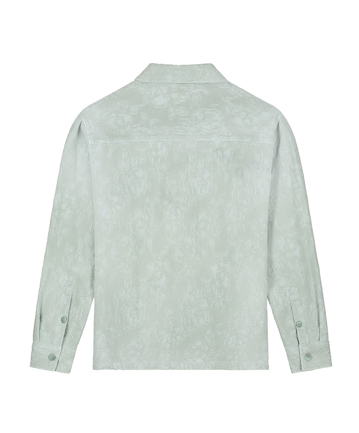 Heren overshirt groen