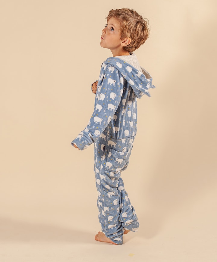 Jongens onesie blauw