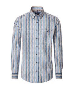 Heren overhemd extra lange mouw multicolor