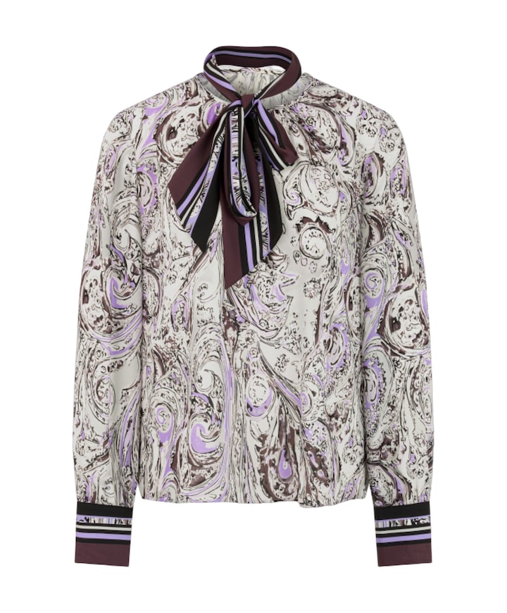 Dames blouse paars