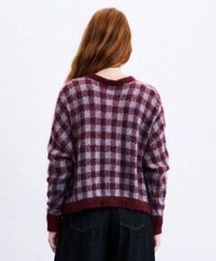 Dames vest bordeaux
