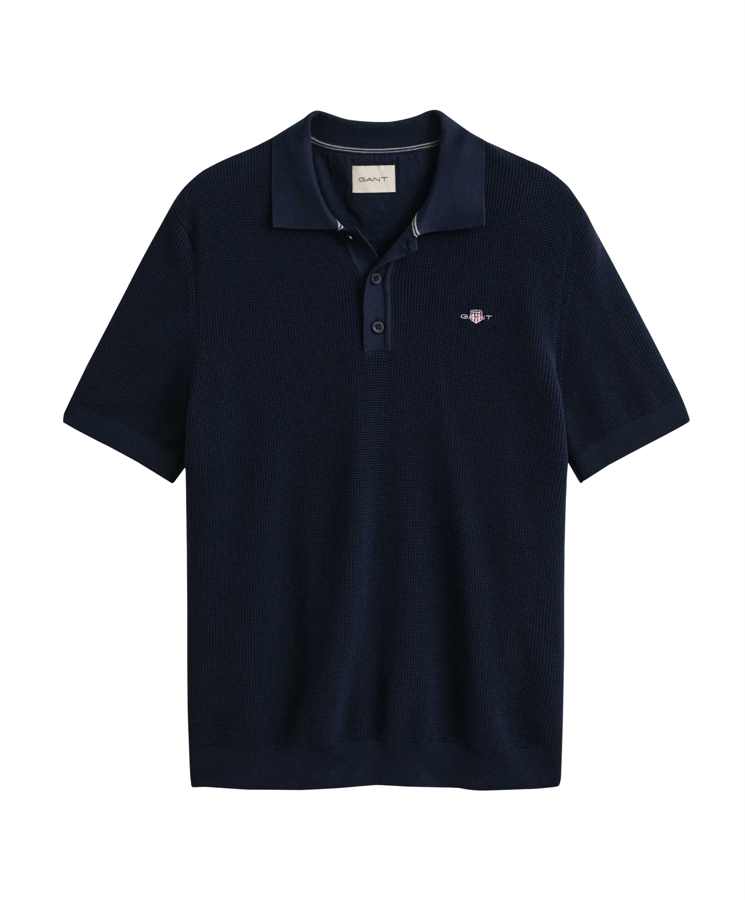 Heren polo blauw