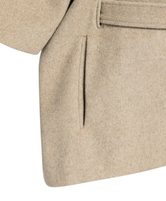 Dames jas beige