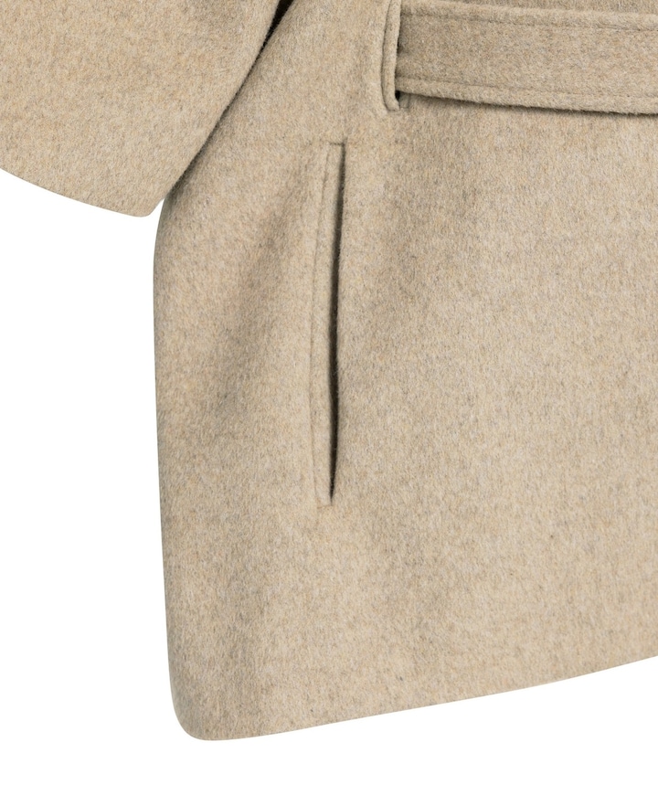 Dames jas beige