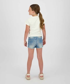 Daizy meisjes korte broek blauw