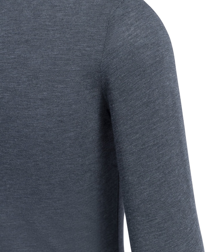 Dames longsleeve blauw