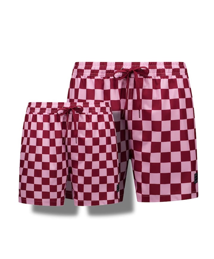 Jongens zwemshort roze