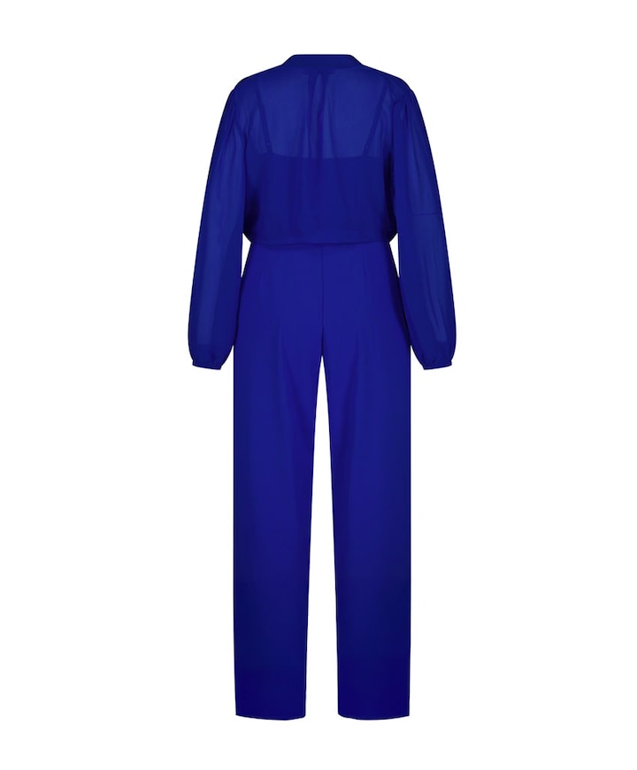 Betsy dames jumpsuit blauw