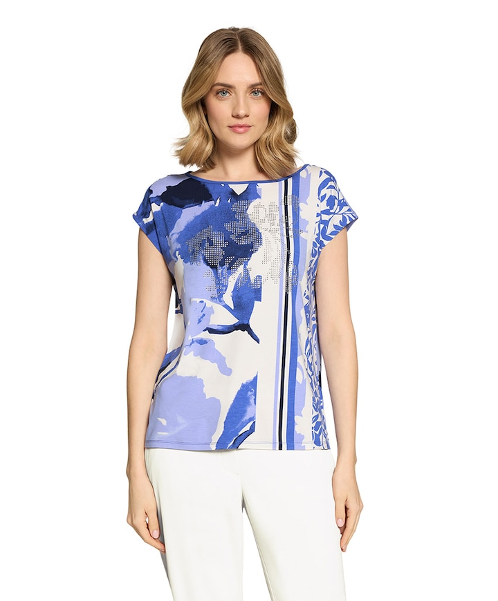 Dames T-shirt blauw
