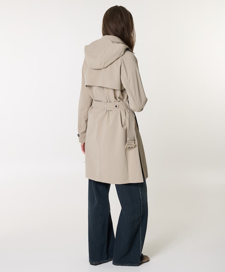 Dames jas beige