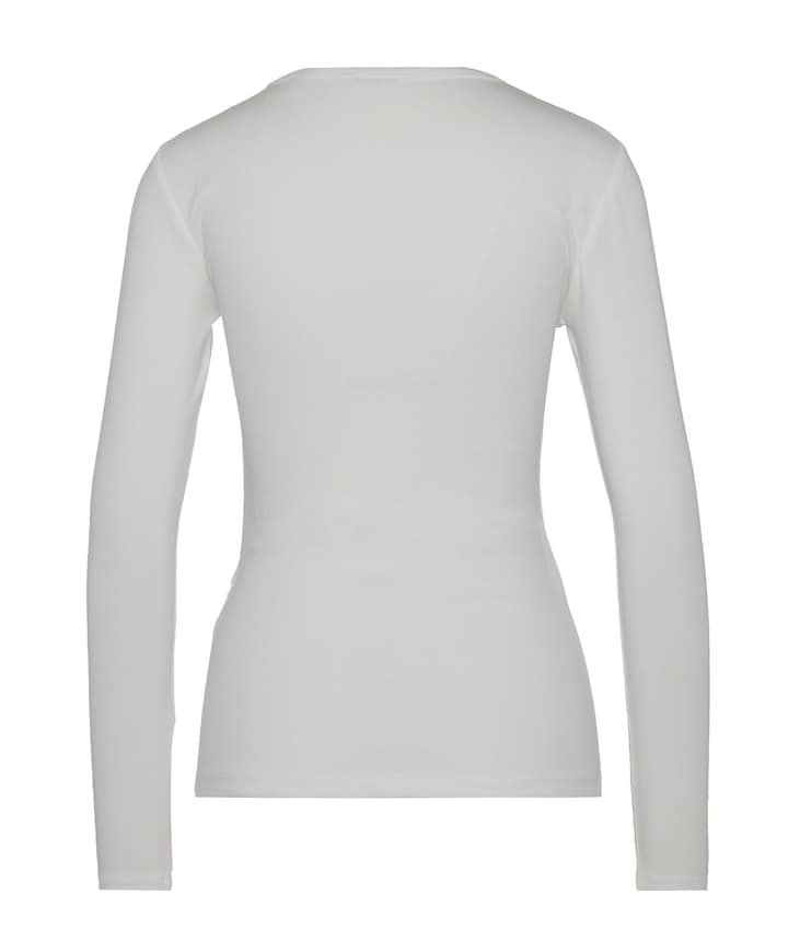 Dames longsleeve ecru