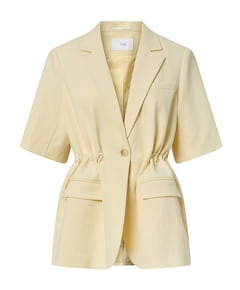 Dames blazer geel