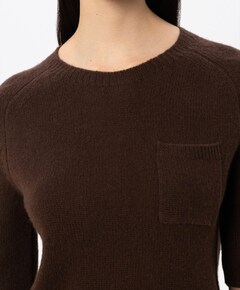 Dames top bruin