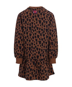 Meisjes jurk bruin