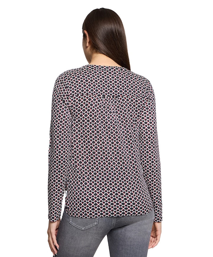 Dames longsleeve zwart
