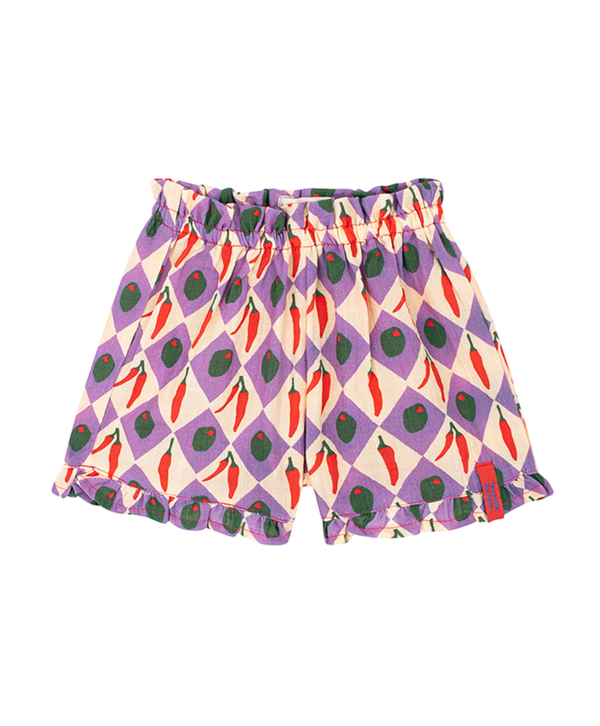 meisjes korte broek multicolor