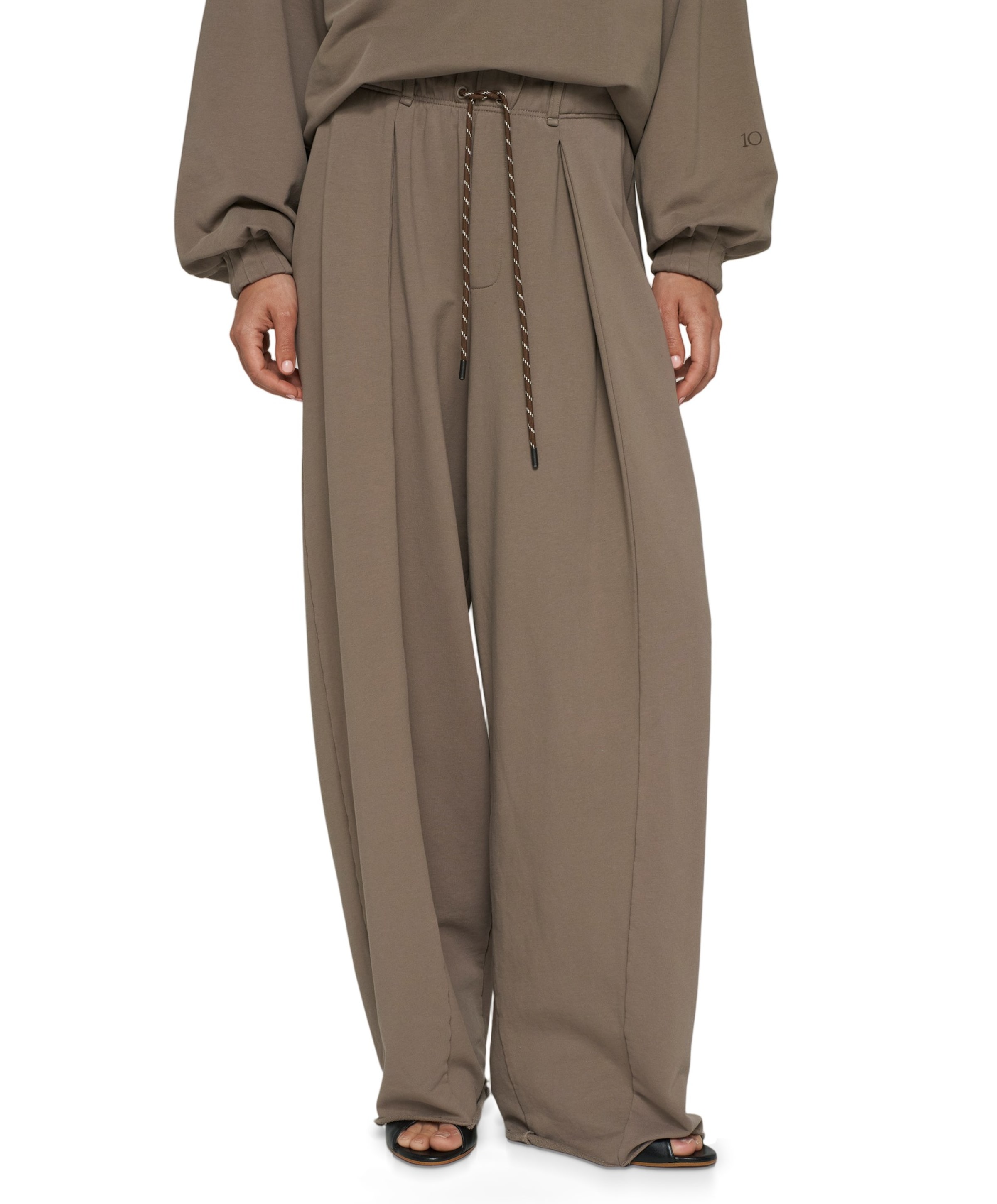 Bar piece dames broek grijs